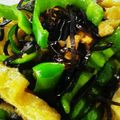 pingu40's cooksnap of when they made ピーマンと塩昆布炒め。.