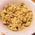 あちゃ０２２０'s cooksnap of when they made 鶏挽き肉と豆腐のそぼろ.