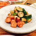 kaokaofood's cooksnap of when they made 魚肉ソーセージとズッキーニで簡単おつまみ.