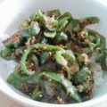 藤が丘のようこ's cooksnap of when they made ごま油でご飯がすすむ♪ピーマン炒め.