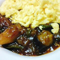 やよぴん's cooksnap of when they made 洋風マーボ茄子のとろとろオムレツ.