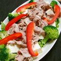 もりはん's cooksnap of when they made 豆腐入り豚☆冷しゃぶサラダ.