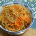テツル's cooksnap of when they made ピーラーで大根とにんじんのリボンきんぴら.