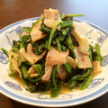 おぴーこ's cooksnap of when they made ほうれん草とベーコンの粒マスタード炒め.
