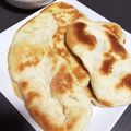 くまコ's cooksnap of when they made フライパンで出来る！！カリ・もち・ナン♡.