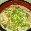 sy1's cooksnap of when they made ＊おでんをリメイク＊煮込みチーズうどん.