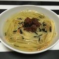 まごんた's cooksnap of when they made 簡単☆バタ茶漬けパスタ.