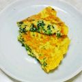 taako1552's cooksnap of when they made 豆腐とほうれん草のケーキ風オムレツ.