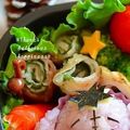 ruruchirin's cooksnap of when they made 豚肉の梅肉しそ巻き.