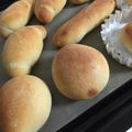 ささんぼ's cooksnap of when they made 天然酵母と米粉のふわもち♪ミルクパン.