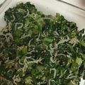 リクユウ's cooksnap of when they made かぶの葉とじゃこのふりかけ.
