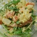 アユミニー's cooksnap of when they made 新じゃが×スモークサーモン❀デリ風サラダ.