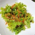 みゃじま's cooksnap of when they made わさび菜のサラダ.