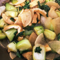 なちゅれなおなお's cooksnap of when they made 大根＆大根葉＆油揚げ＆青梗菜の甘辛炒め◎.