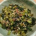 Laciyasu's cooksnap of when they made 大根菜炒め～ご飯にのせて菜飯～.