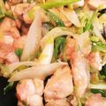 bun11nao07's cooksnap of when they made 鶏肉のネギ塩炒め.