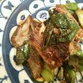 ありまちとも's cooksnap of when they made 鮭と長ねぎのにんにく醤油焼き.