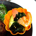 ぽちこ（マイ）'s cooksnap of when they made トマトときゅうりの箸休め♪.
