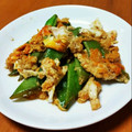 クックY08S17☆'s cooksnap of when they made 超簡単！いんげん豆の卵とじ.