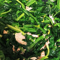 Sunhama's cooksnap of when they made ほうれん草のシーチキン炒め.