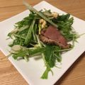 たまぽり's cooksnap of when they made 合鴨パストラミとスモークチーズのサラダ.