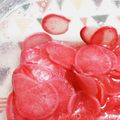 がぁ～こ's cooksnap of when they made ＊ラディッシュのマリネ＊.