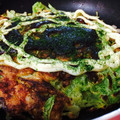 herbieKAZU's cooksnap of when they made ネギたっぷりの我が家の即席！お好み焼き.