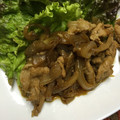 あいぼんｗ's cooksnap of when they made 豚小間切れで作る♪豚の生姜焼き.