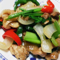 ｅｍｉ−ｍ's cooksnap of when they made 豚コマのエスニック野菜炒め.