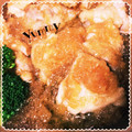 yoko320's cooksnap of when they made 簡単♪ 鶏モモ肉の おろしソース焼き！.