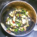 ゆざく's cooksnap of when they made 無塩料理☆ひじきとエリンギガーリック炒め.