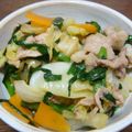 レオミウ's cooksnap of when they made にら豚いため.
