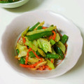 taako1552's cooksnap of when they made サッと作る小鉢２ 野菜のショウガ胡麻和え.