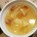 梨パフェ♪'s cooksnap of when they made たっぷり♪ゴロゴロ野菜『コンソメスープ』.