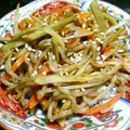ゆざく's cooksnap of when they made ごぼうの風味が美味しい私のきんぴら♬.