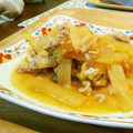 ないりんこ's cooksnap of when they made 白菜と大根と油あげの煮物.