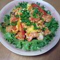 hachiii's cooksnap of when they made すごくおいしい！ふんわりマイルドなたまごとじエビチリ.