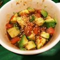 sao3o3o's cooksnap of when they made 絶品！サーモンとアボカドのユッケ風.