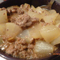 サリュフミ's cooksnap of when they made 大根と豚挽き肉の炒め煮♪～あんかけ風～.
