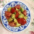 あざらしの赤ちゃん's cooksnap of when they made アイチエイジング♡アボカドトマト酢みそ和.