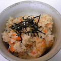 くぅうぅぅうちゃん☆'s cooksnap of when they made えのきとにんじんの炊き込みご飯.