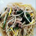 こざざざざ's cooksnap of when they made ツナとしめじの和風パスタ.