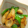 ネポス's cooksnap of when they made さやえんどうとちくわ和え.