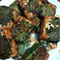 クックJIYRLL☆'s cooksnap of when they made しそ巻き豆腐の照焼き.