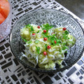 qyulove's cooksnap of when they made アボカドとキヌアとしらすのオイル和え.