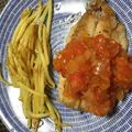 かめろん0804's cooksnap of when they made あじのソテー トマトソース.