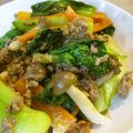 さきかーさん's cooksnap of when they made 簡単‼豚肉とチンゲン菜の中華炒め.