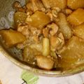 微琉з's cooksnap of when they made 大根と鶏モモ肉の煮物.
