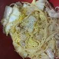 ひよこぶ's cooksnap of when they made 豚肉と白菜の和風パスタ.