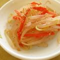 由芽15's cooksnap of when they made 紅ショウガもやし.